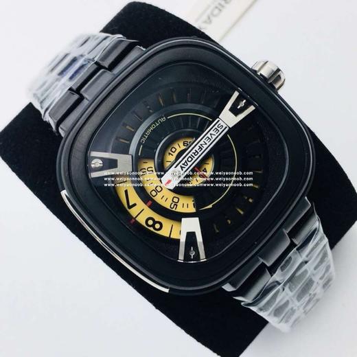 SV七个星期五，原装316L不锈钢表带，市场最高版本，男士腕表，自动机械机芯，钢表带+送皮表带，密底。 商品图8