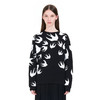 MCQ 女装女士棉质时尚燕子长袖卫衣 黑色 337341 RLT72 1000 商品缩略图1