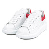 ALEXANDER MCQUEEN 亚历山大.麦昆 女士小牛皮红色尾大阔型系带休闲运动鞋 白色 553770 WHGP7 9676 商品缩略图2