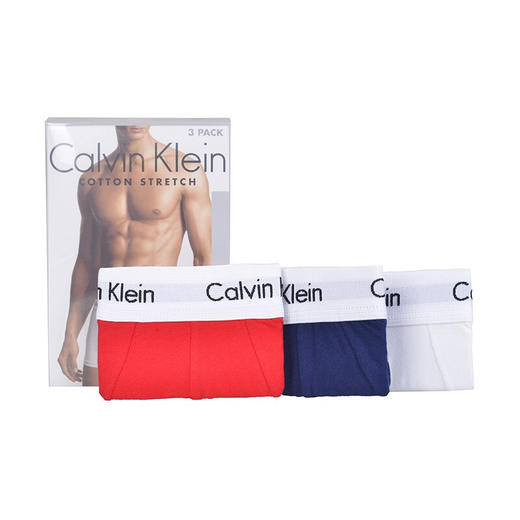 Calvin Klein卡尔文克雷恩CK男士内裤三条装平角裤98005 商品图6