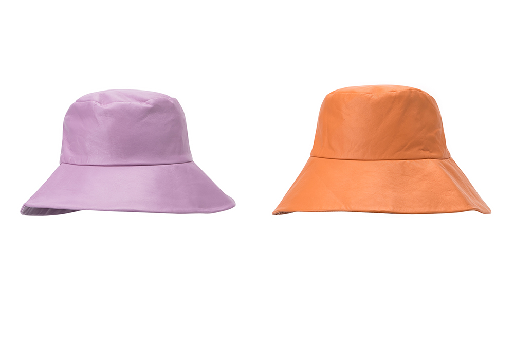 HIDEMI 绵羊皮渔夫帽