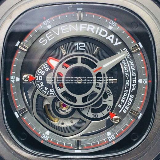 SV七个星期五，原装316L不锈钢表带，市场最高版本，男士腕表，自动机械机芯，钢表带+送皮表带，密底。 商品图5