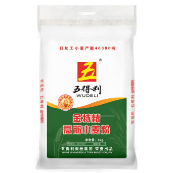 五得利金特精小麦粉5kg 商品图1