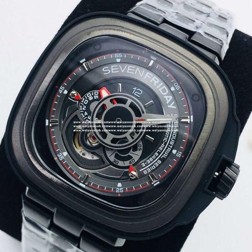 SV七个星期五，原装316L不锈钢表带，市场最高版本，男士腕表，自动机械机芯，钢表带+送皮表带，密底。 商品图7