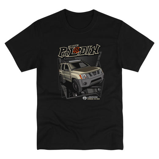 nissan帕拉丁经典越野车夏季潮流印花短袖t恤户外休闲体恤聚会款