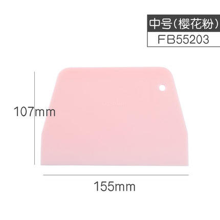 法焙客梯形刮板樱花粉小/中/大 三种型号  切面刀 独立包装 FB55202/55203/55204 商品图2