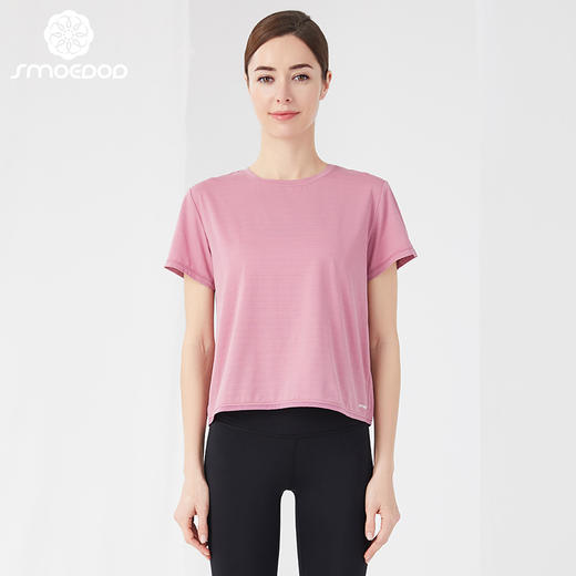 水沐伊朵瑜伽短袖5512 商品图6