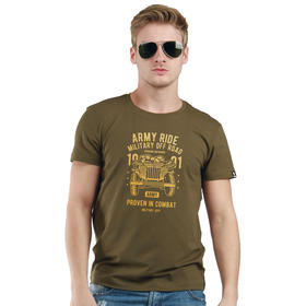 男士夏装新款潮流宽松棉弹力简单个性烫金印花定制短袖越野风 T恤