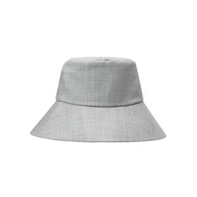 HIDEMI 斑鸠灰精纺薄羊毛渔夫帽