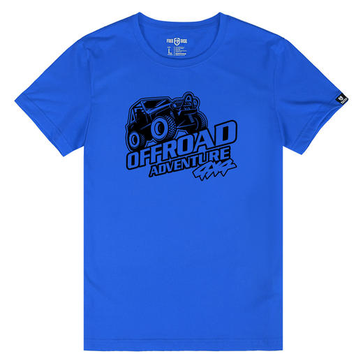 男士简约款越野车系列潮流图案短袖休闲T恤潮男夏季户外打底汗衫 商品图4