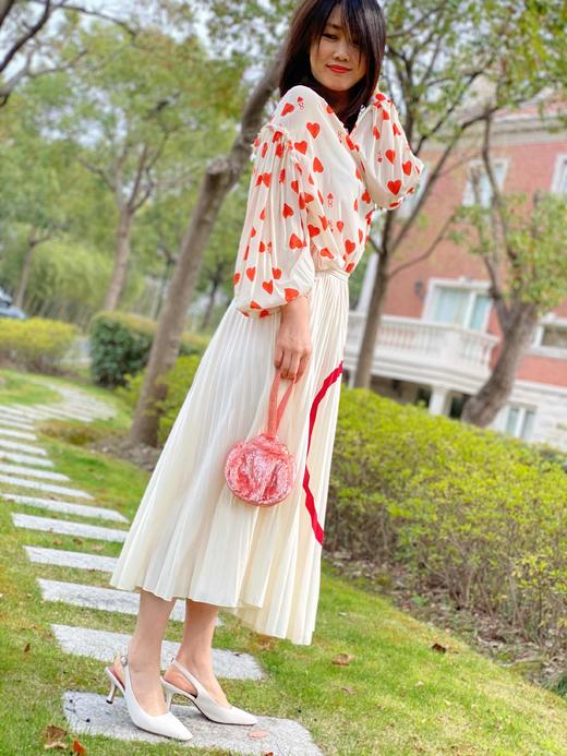 westory2020春季新款尖头时尚系带高跟鞋凉鞋女W20AH51681 商品图1