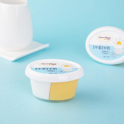 (散)巧妈妈一半蛋一半奶布丁果冻 商品图0