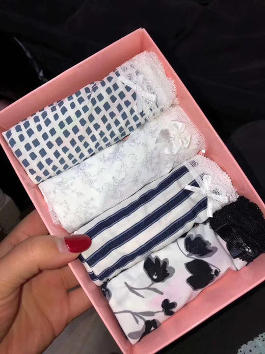 维多秀！小内内，四条装，颜色随机，春天色 商品图7