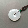 糯冰种翡翠双龙玉扣 商品缩略图5