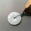 糯冰种翡翠双龙玉扣 商品缩略图2