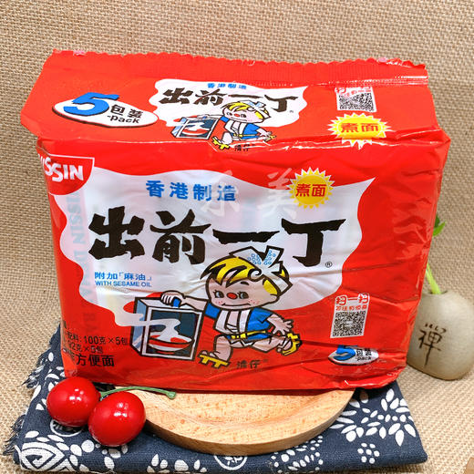 香港日清出前一丁速食方便面100g*五包 商品图4