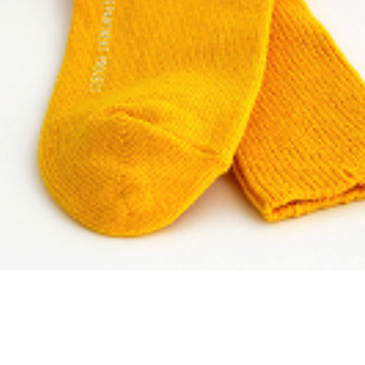 D&Department｜原创棉袜｜黄色 商品图2