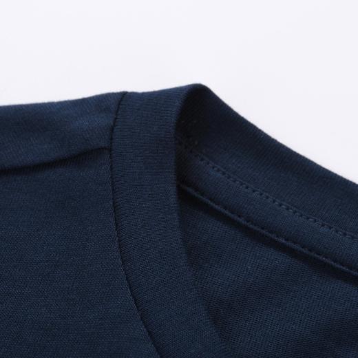 鲨鱼 鱼鳍线条 弹力丝光棉 圆领短袖T恤 特惠 PSS77 商品图5