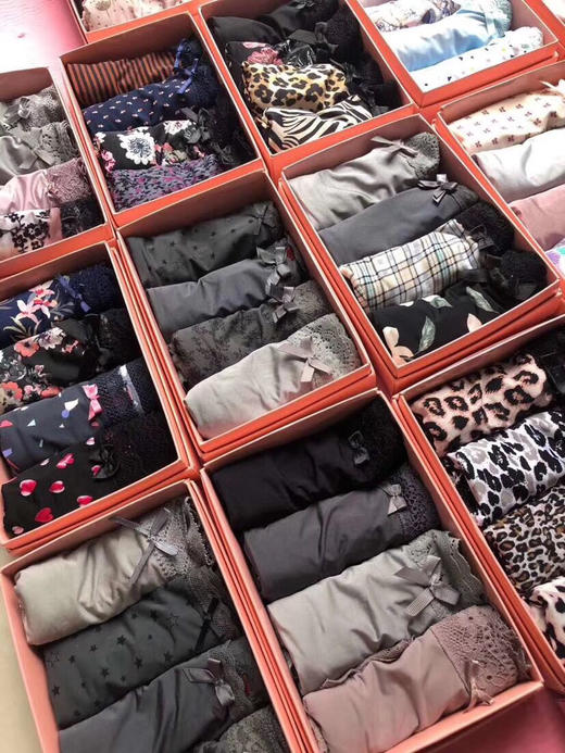 维多秀！小内内，四条装，颜色随机，春天色 商品图1