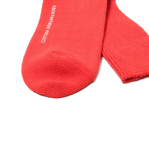 D&Department｜原创棉袜｜红色 商品图1