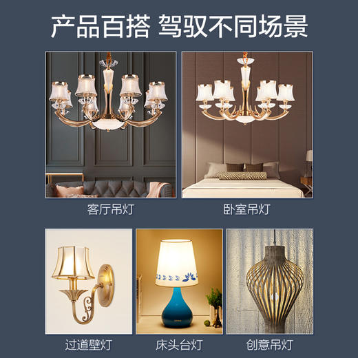 欧普（OPPLE）蜡烛灯泡led全光谱e27e14螺口尖泡吊灯节能球泡灯单灯芯光源 商品图4