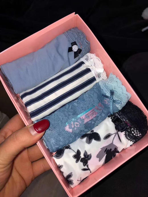 维多秀！小内内，四条装，颜色随机，春天色 商品图3