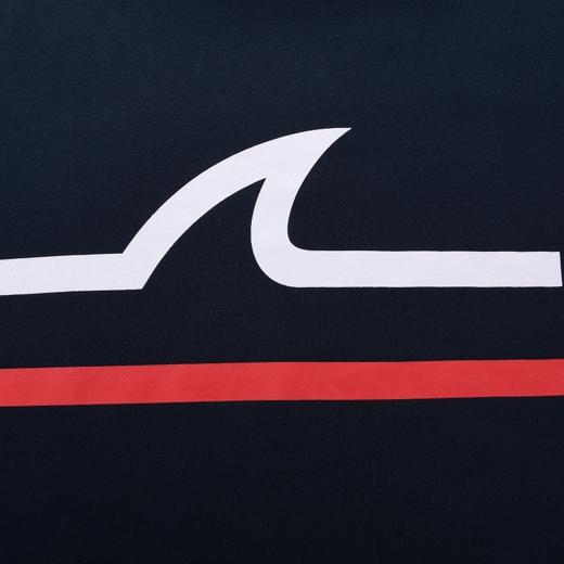 鲨鱼 鱼鳍线条 弹力丝光棉 圆领短袖T恤 特惠 PSS77 商品图6