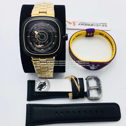 SV七个星期五，原装316L不锈钢表带，市场最高版本，男士腕表，自动机械机芯，钢表带+送皮表带，密底。 商品图9