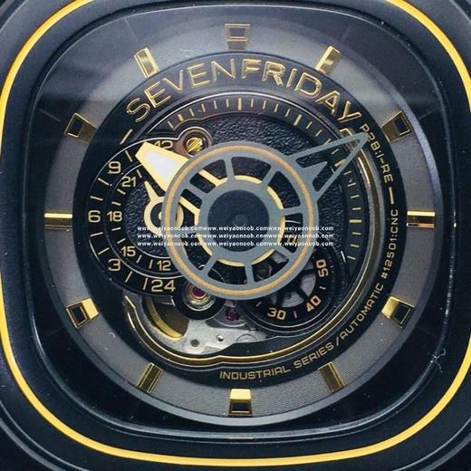 SV七个星期五，原装316L不锈钢表带，市场最高版本，男士腕表，自动机械机芯，钢表带+送皮表带，密底。 商品图6