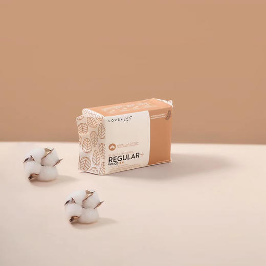 lovekins澳洲纯棉无刺激卫生巾 商品图8