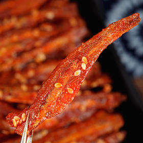 【暮光之鳞·赤宗】香辣小银鱼108g 源自深海 原产地直发 大连海鲜 实惠大包装  新鲜芝麻烤鱼片 东北特产 包邮