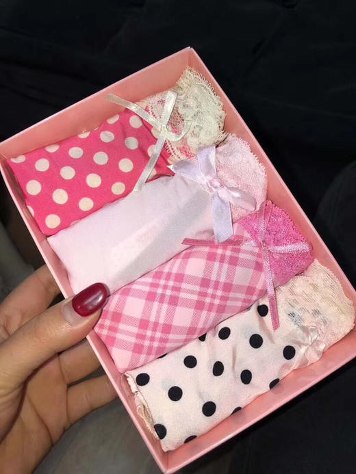 维多秀！小内内，四条装，颜色随机，春天色 商品图4