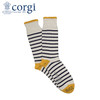 CORGI柯基英国进口袜子间隔条纹纯棉中长筒袜秋冬季男女同款 商品缩略图2