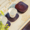 「小叶紫檀」圆心方杯垫 商品缩略图0