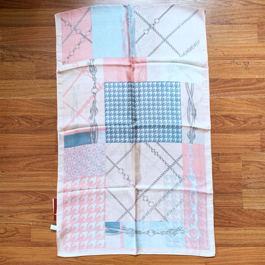 法国品牌renoma 出口韩国 桑蚕丝（网格纱）时尚长巾 商品图3