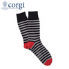 【Dr.who同款】CORGI柯基英国进口男士袜子间隔条纹印花棉质中长筒袜 商品缩略图2