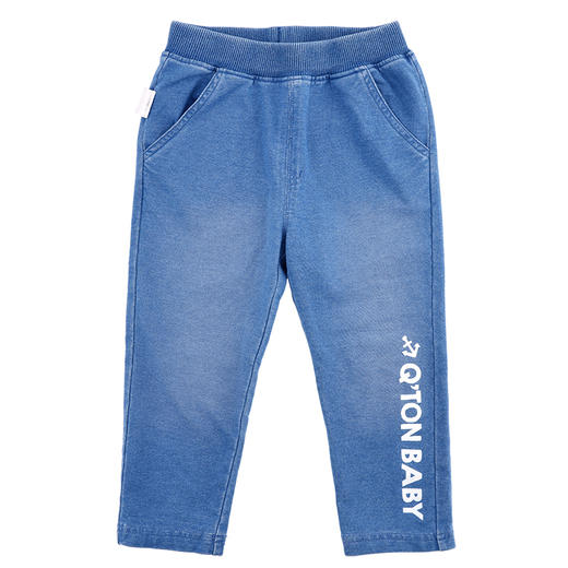 棉果果夏季男童针织牛仔长裤M212200220305 商品图4