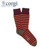【Dr.who同款】CORGI柯基英国进口男士袜子间隔条纹印花棉质中长筒袜 商品缩略图1