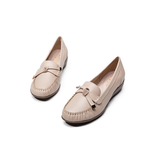 商场同款 |Safiya/索菲娅春季蝴蝶结装饰低跟单鞋女SF91111007 商品图4