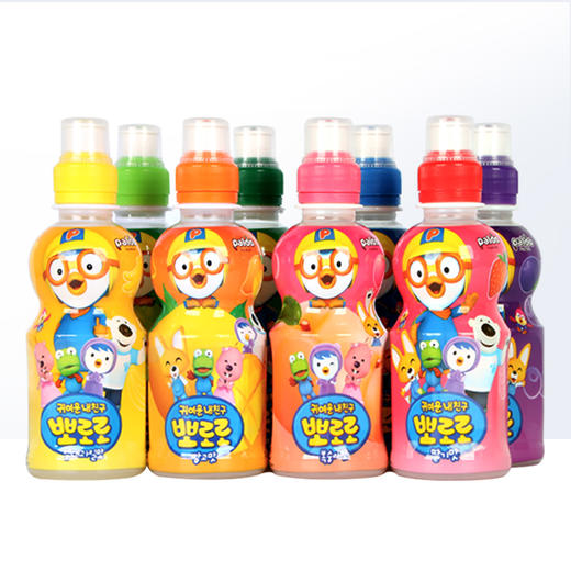 啵乐乐热带水果味饮料235ml 商品图0
