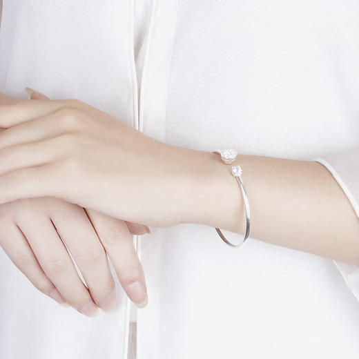 【时来运转】子佩集S990银手镯【SZ0549】2303 商品图6