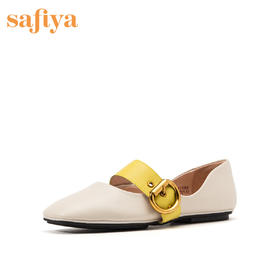 商场同款 | Safiya/索菲娅春夏新款单鞋玛丽珍淑女平底仙女鞋SF91111068