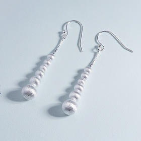 子佩集S925银时尚圆球耳环【CE00512】203