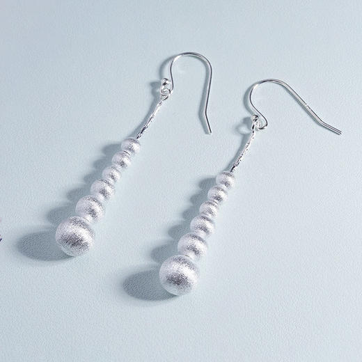 子佩集S925银时尚圆球耳环【CE00512】203 商品图0
