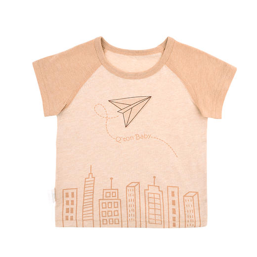 棉果果夏季新疆彩棉纯棉套头圆领T恤M201140120212 商品图2