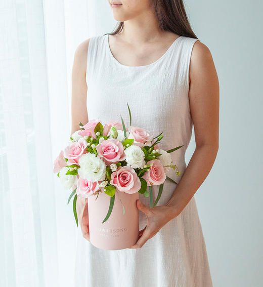 独爱       粉佳人玫瑰11枝(1950) 商品图3