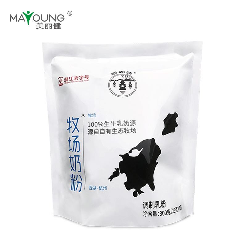 （积分兑换）西湖牌牧场奶粉300g*1袋装