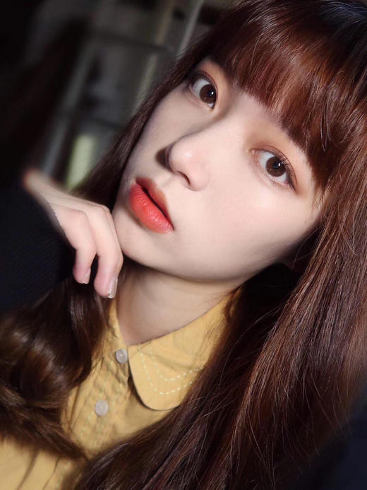 Spring ·年抛 小暖咖 心机款染色12.9mm证件照/见家长/上班/上学必备 ；备注双眼度数 商品图1