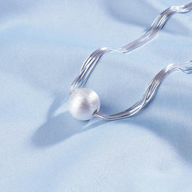 子佩集S925银时尚套链项链【KDFTL003】单球单珠一个球203