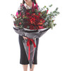 爱情宣言   卡罗拉33枝、红色朱蕉叶3枝、千代兰7枝、大红色多头玫1.5扎（1948） 商品缩略图0